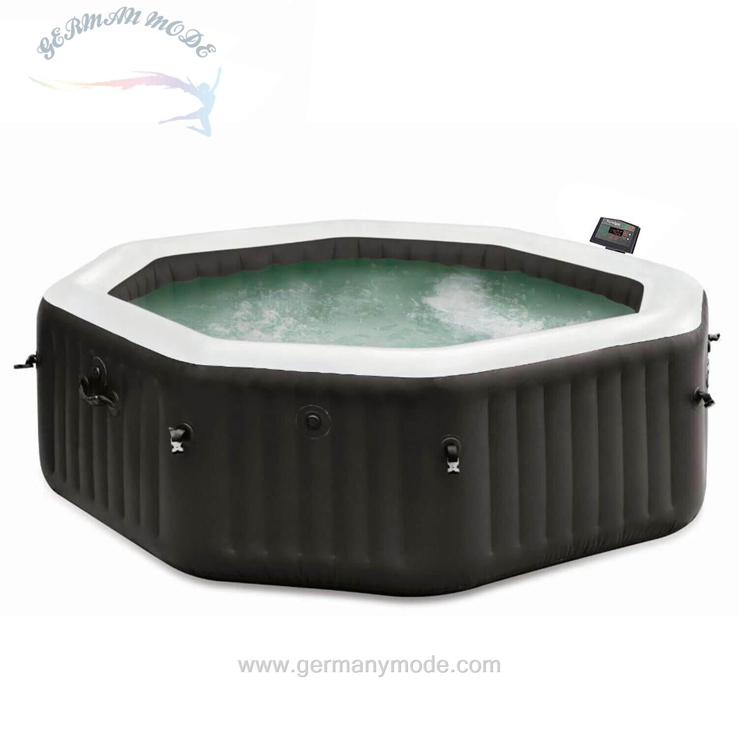 جکوزی بادی شش ضلعی 6 نفره اینتکس Intex PureSpa Octagon Bubble Jet 218 / 71 cm