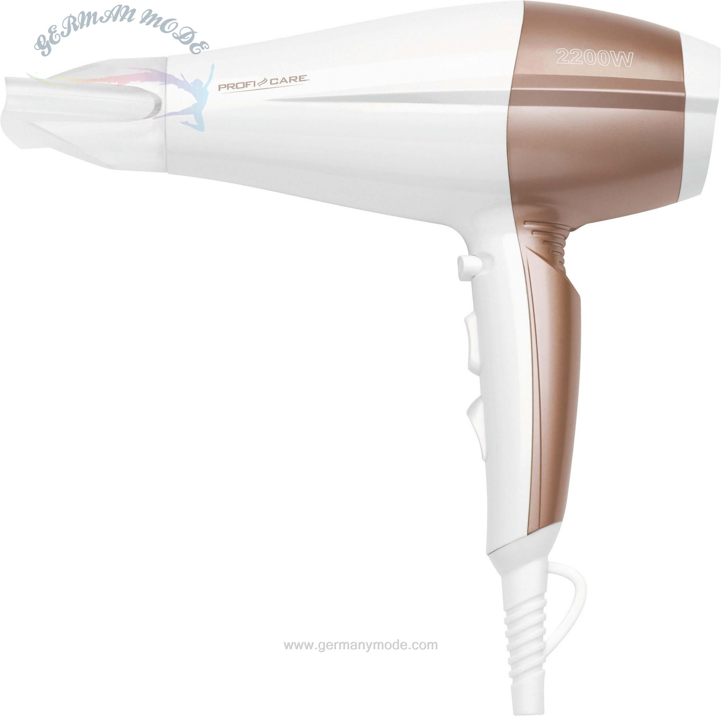سشوار پروفی کر آلمان ProfiCare Haartrockner PC-HT 3010- 2200 W/white