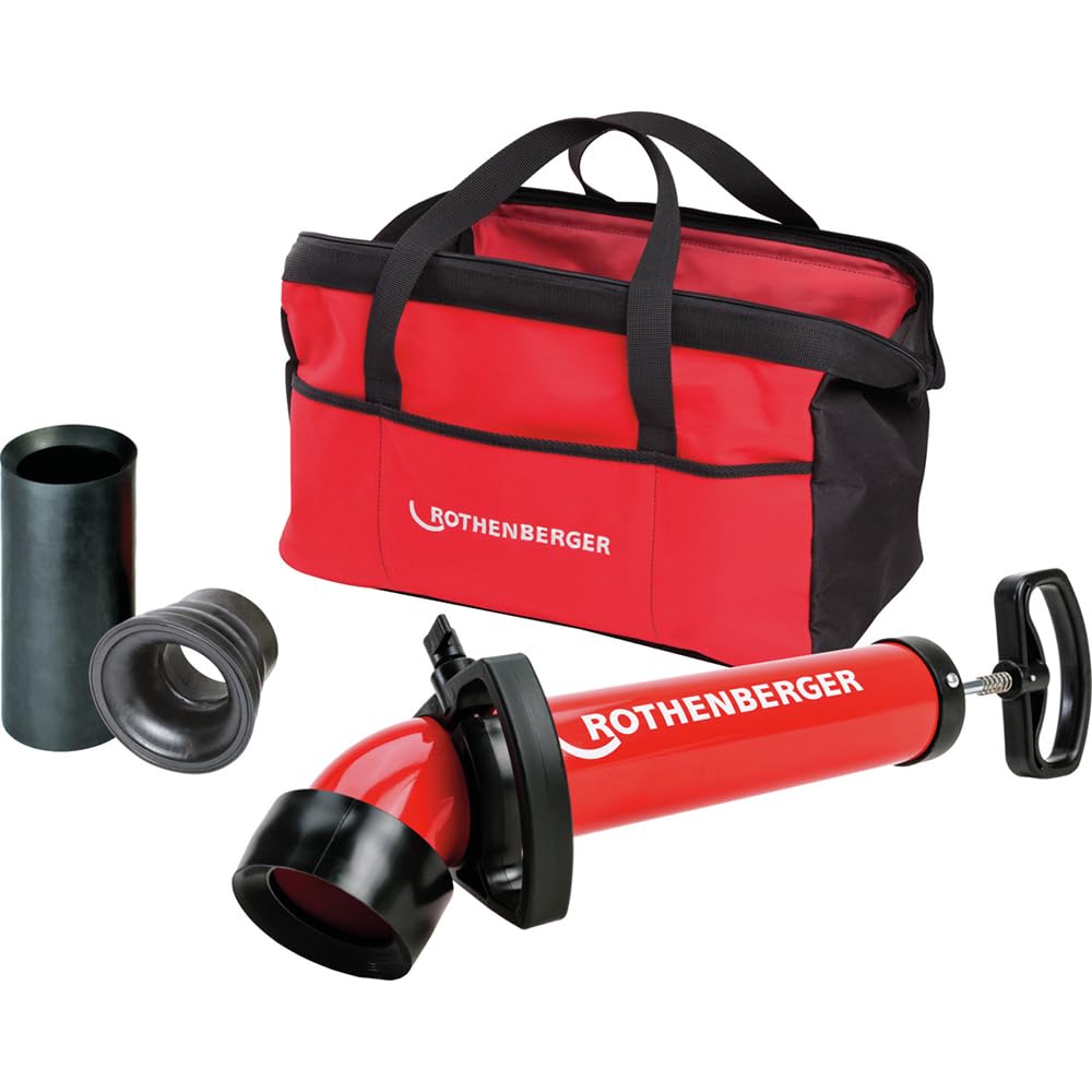 ست تمیزکننده لوله روتنبرگر آلمان Rothenberger ROPUMP SUPER PLUS با آداپتور گسترده | 1000001762