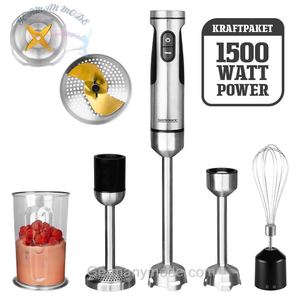 گوشت کوب برقی 4 کاره گاستروبک آلمان Gastroback Powermix Stabmixer Professional 40973