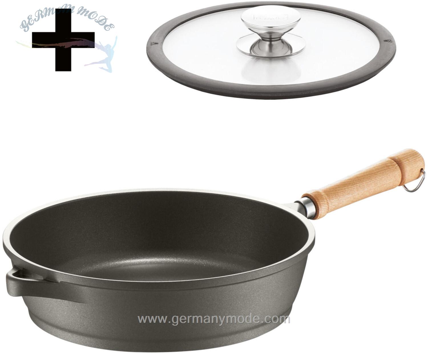 تابه 28 سانتی برندس آلمان Berndes Bonanza Schmorpfanne Set mit Glasdeckel 28 cm