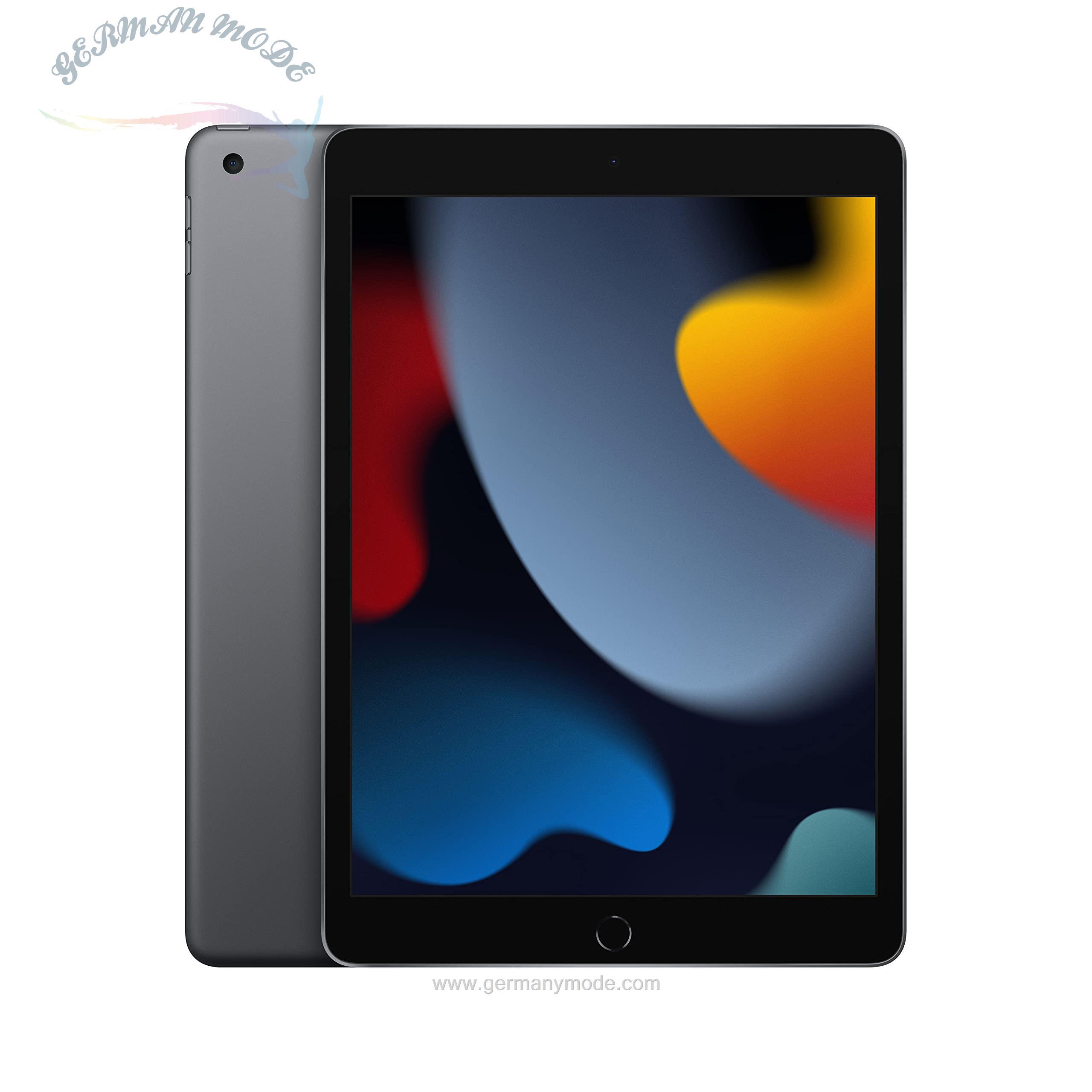 تبلت آیپد اپل اورجینال Apple 2021 iPad (10,2 اینچ وای فای، 64 گیگابایت) - Space Grau (9. Generation) Space Grau 64GB WiFi Ohne AppleCare+