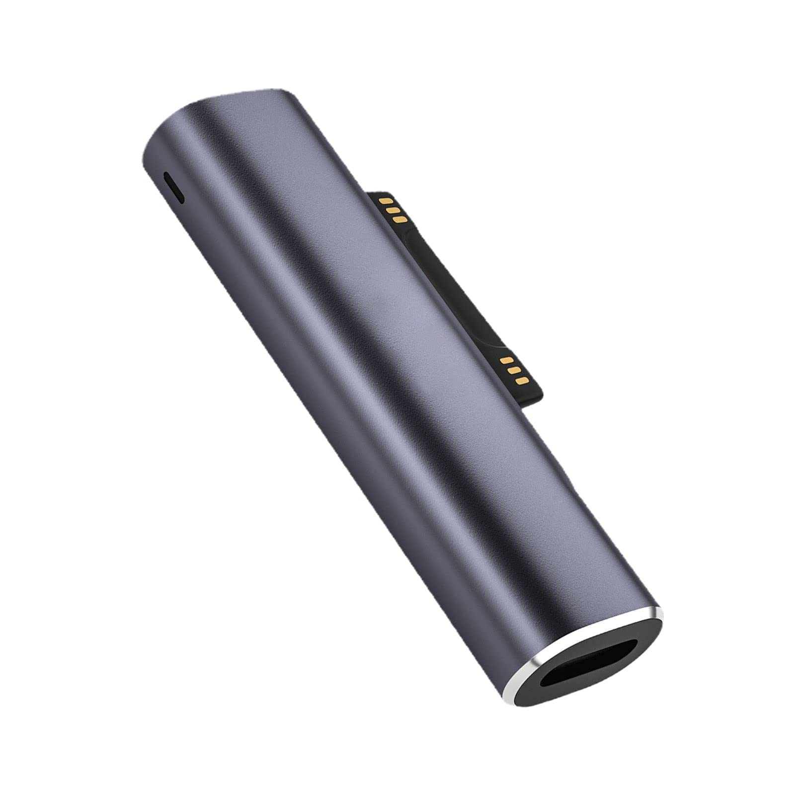 خرید از آمازون - Sisyphy Surface Connect با پورت شارژ USB-C، سازگار با Microsoft Surface Pro 7/6/5/4/3 Go 1/2 Surface Laptop 4/3/2/1، باید با شارژر 45 واتی 15 ولتی/3 آمپری USB-C باشد خاکستری پریمیوم کار کنید