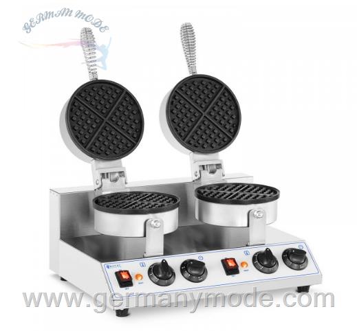 وافل ساز دوتایی صنعتی رویال کترینگ آلمان Royal Catering RC-WMD01