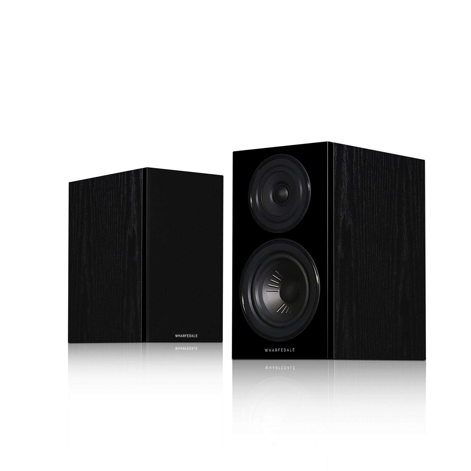 خرید از آمازون - Wharfedale Diamond 12.1 Bookshelf or Standmount Speakers (Black Oak)