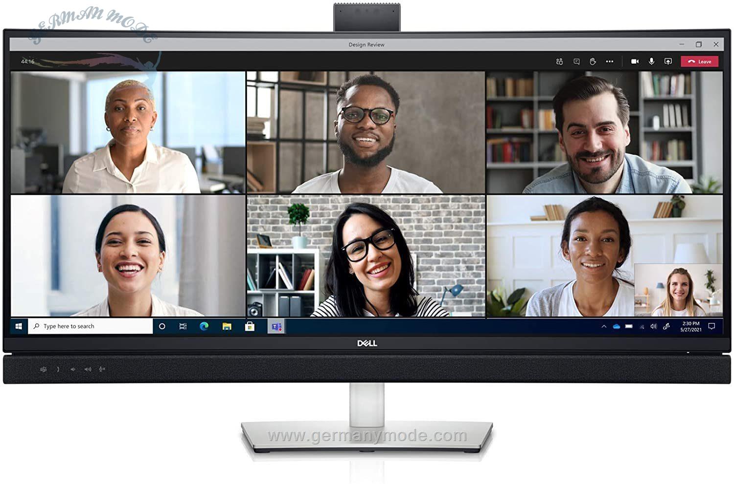 مانیتور منحنی 34 اینچی دل آمریکا Dell C3422WE