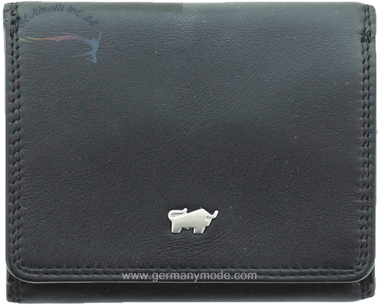 کیف پول چرم مردانه براون آلمان Braun Büffel Golf 2.0 Wallet 2CS 90112 051 black