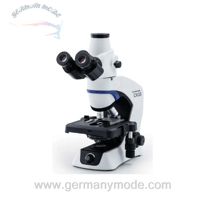 میکروسکوپ المپیوس ژاپن Olympus Mikroskop Olympus CX33, trino, r, infinity, plan, achro, 40x,100x, 400x, LED