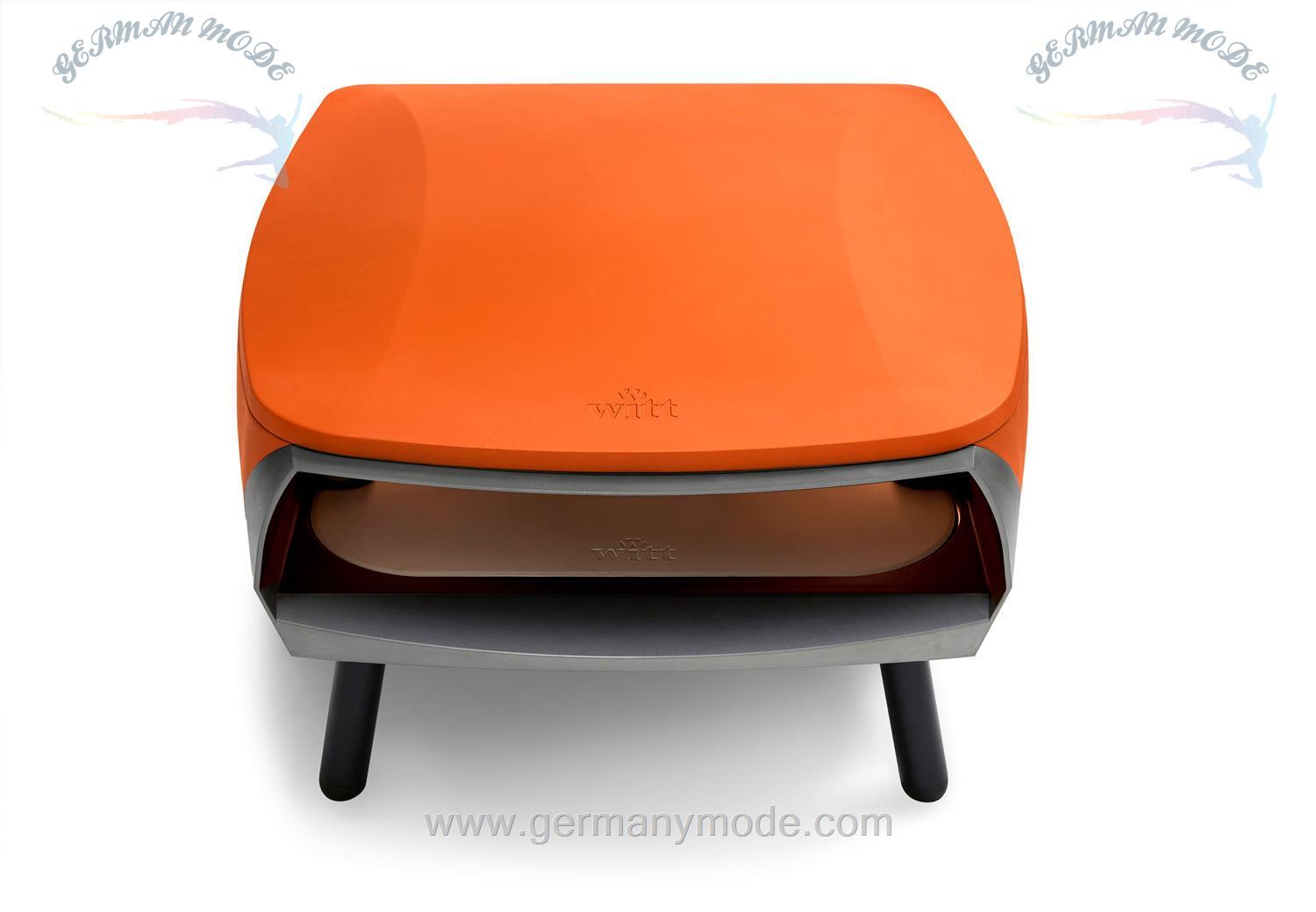 فر پیتزا گازی خانگی ویت Witt ETNA FERMO Gas Pizzaofen (16'') Orange