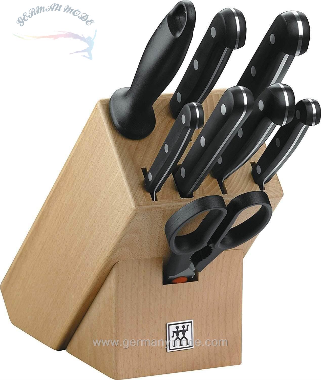ست چاقو آشپزخانه 9 پارچه زولینگ آلمان ZWILLING Twin Gourmet Messerblock 9 tlg 31665