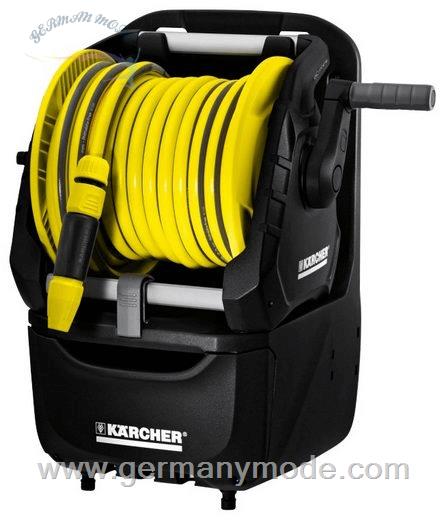 قرقره شیلنگ جمع کن دیواری و شیلنگ 15 متری کرشر آلمان Kärcher Premium Schlauchträger HR 7.315 KIT (2.645-164.0)