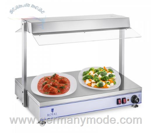 سینی گرم کننده صفحه گرم لامپ هالوژن دار رویال کترینگ آلمان Royal Catering RCHP-70