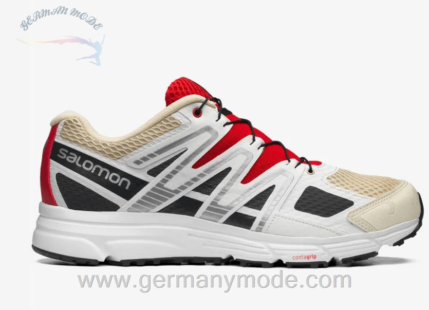 کتانی اسپرت مردانه زنانه سالامون فرانسه SALOMON X-MISSION 4 Sportliche Schuhe Unisex Vanilla Ice / Ebony / Goji Berry