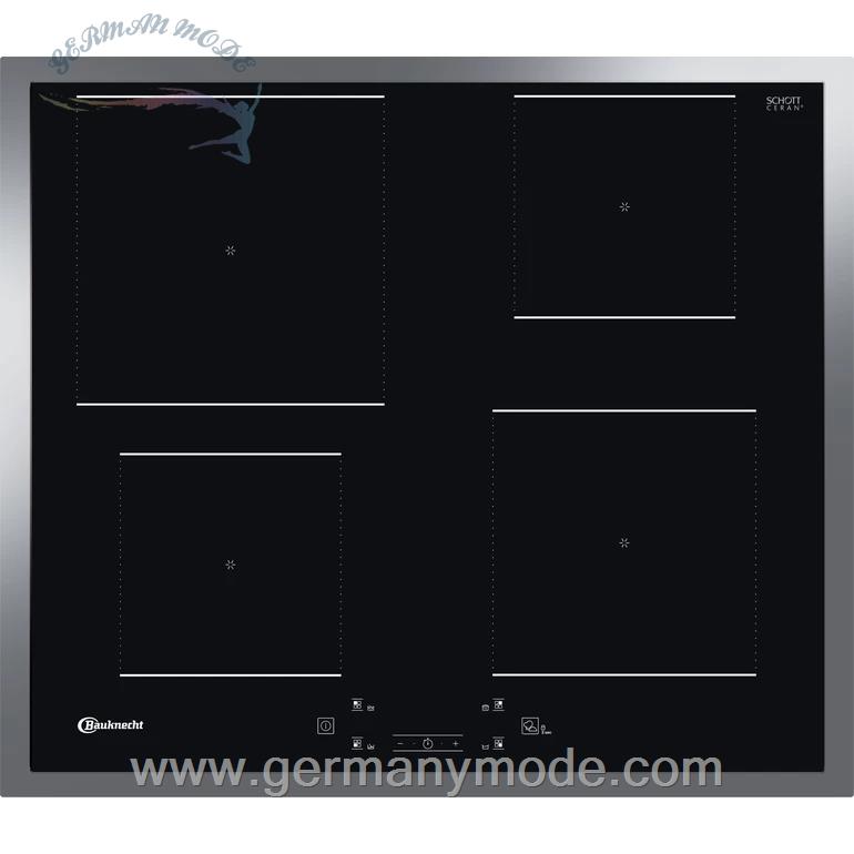 اجاق برقی 4 شعله باکنشت آلمان BAUKNECHT CERANKOCHFELD MIT INDUKTION - BQ 2760S FT