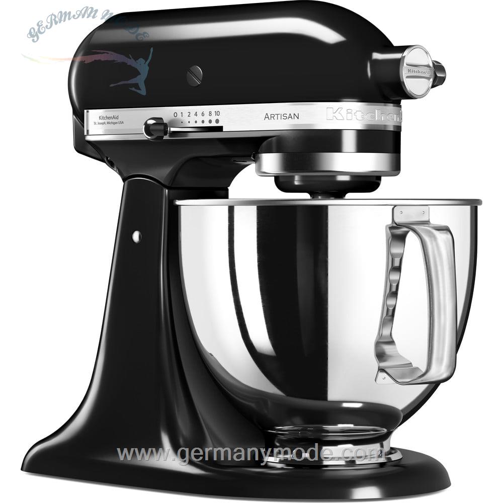 غذا ساز همه کاره کیچن اید آمریکا KitchenAid KÜCHENMASCHINE KIPPBARER MOTORKOPF 4,8L - ARTISAN 5KSM125-Onyx schwarz