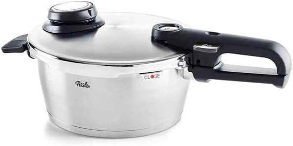 زودپز 3.5 لیتر فیسلر آلمان Fissler Vitavit Premium (3.5 لیتر، Ø 22 سانتی متر) زودپز استیل ضد زنگ، 4 سطح پخت، شامل اینسری - القایی