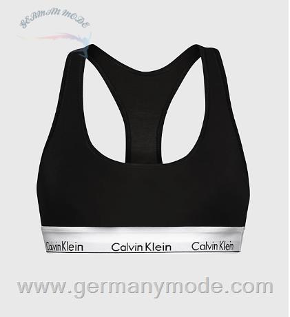 نیم تنه زنانه کلوین کلین آمریکا Calvin Klein Bralette Modern Cotton Black 0000F3785E001