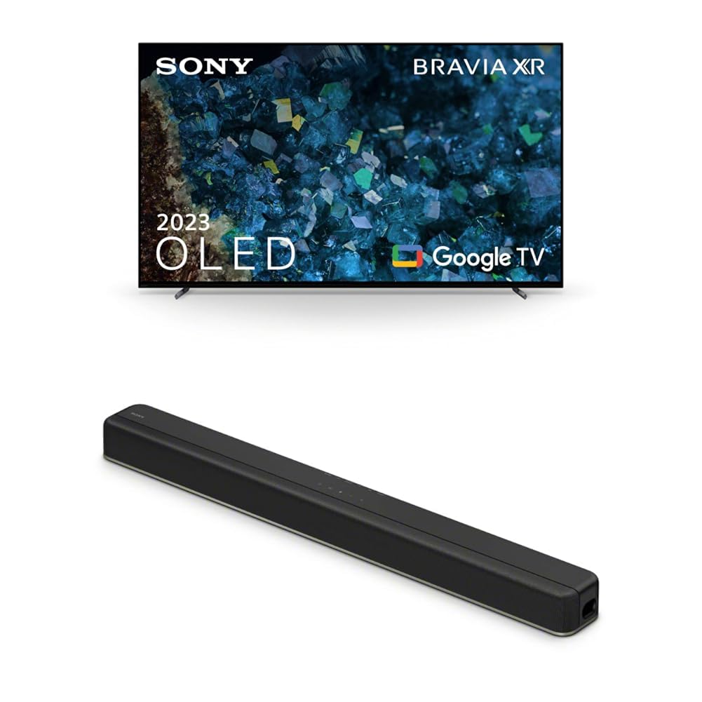خرید از آمازون - مجموعه ای از سونی HT-X8500 بلوتوث تکی Dolby Atmos Soundbar + Sony BRAVIA XR | XR-55A80L | نوار صوتی OLED + 55A80L