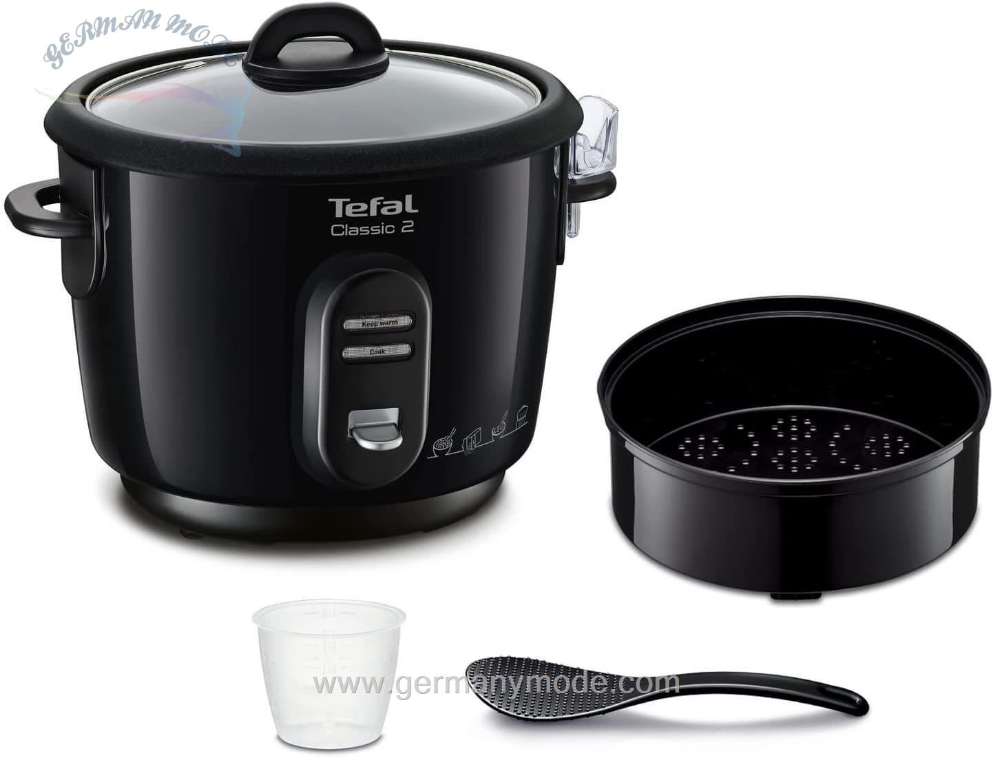 پلوپز و آرام پز چند کاره تفال فرانسه Tefal Schongarer Tefal RK102811 Reiskocher Classic automatisch 500W