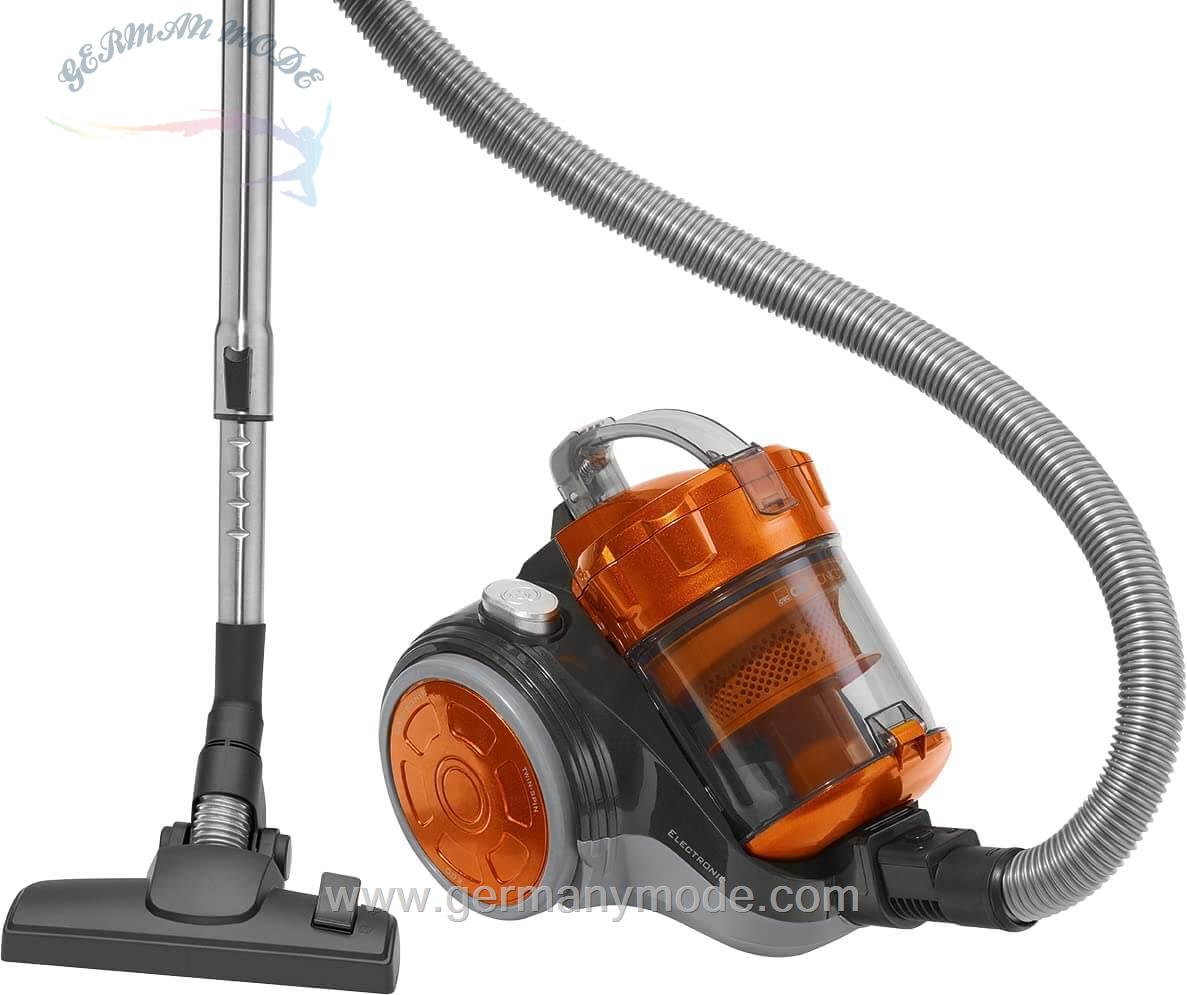 جارو برقی کلترونیک آلمان Clatronic BS 1302 Eco-Cyclon Twin- Appro- 8/3 m- Anthracite/Anthracite / Orange