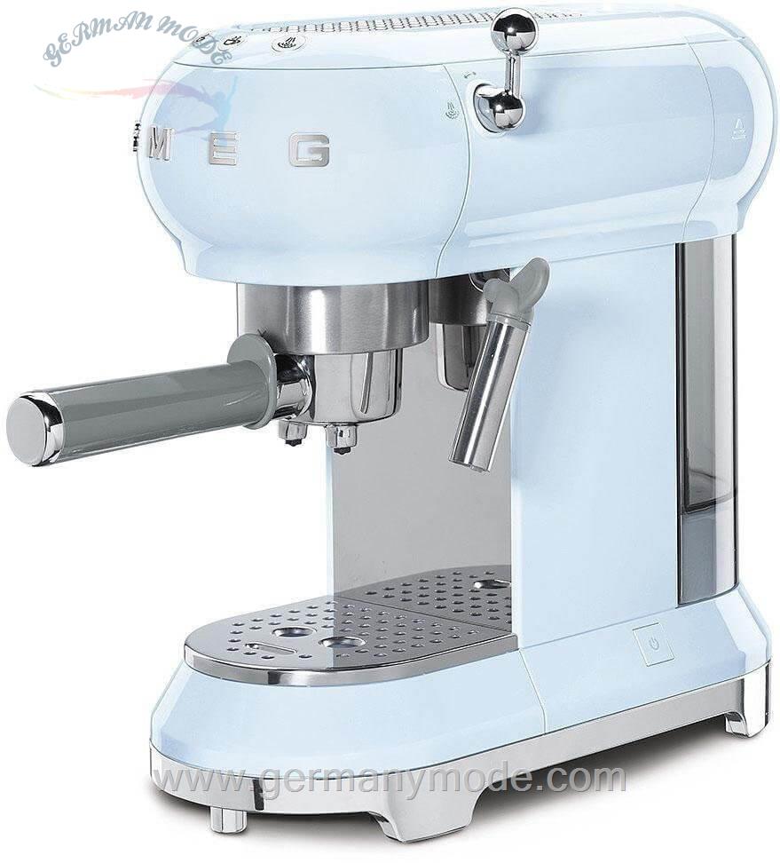 اسپرسو ساز اسمگ ایتالیا Smeg ECF01 pastellblau