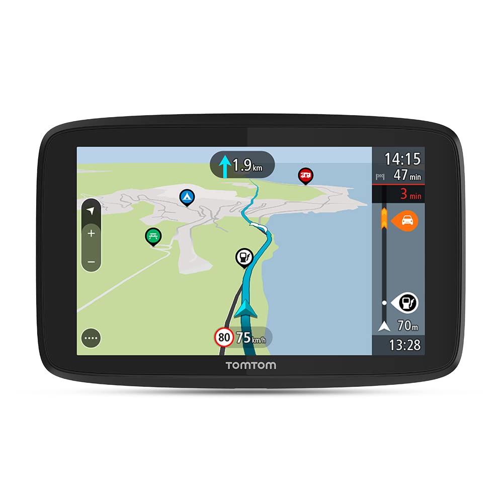 خرید از آمازون - TomTom Camping Navi GO Camper Tour (نمایشگر 6 اینچی، مقاصد ویژه برای موتورخانه ها و کاروان ها، به روز رسانی از طریق Wi-Fi، اجتناب از ترافیک به لطف TomTom Traffic، به روز رسانی نقشه اروپا) تکی 6 اینچی