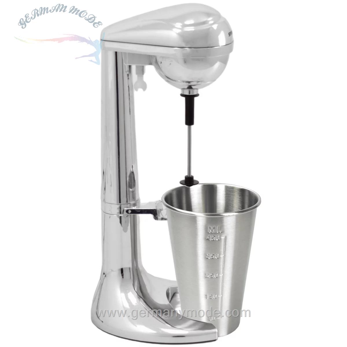 دستگاه میلک شیک کف ساز شیر همزن 450 میلی لیتری سینتروکس آلمان Syntrox Germany Elektrischer Milchshaker