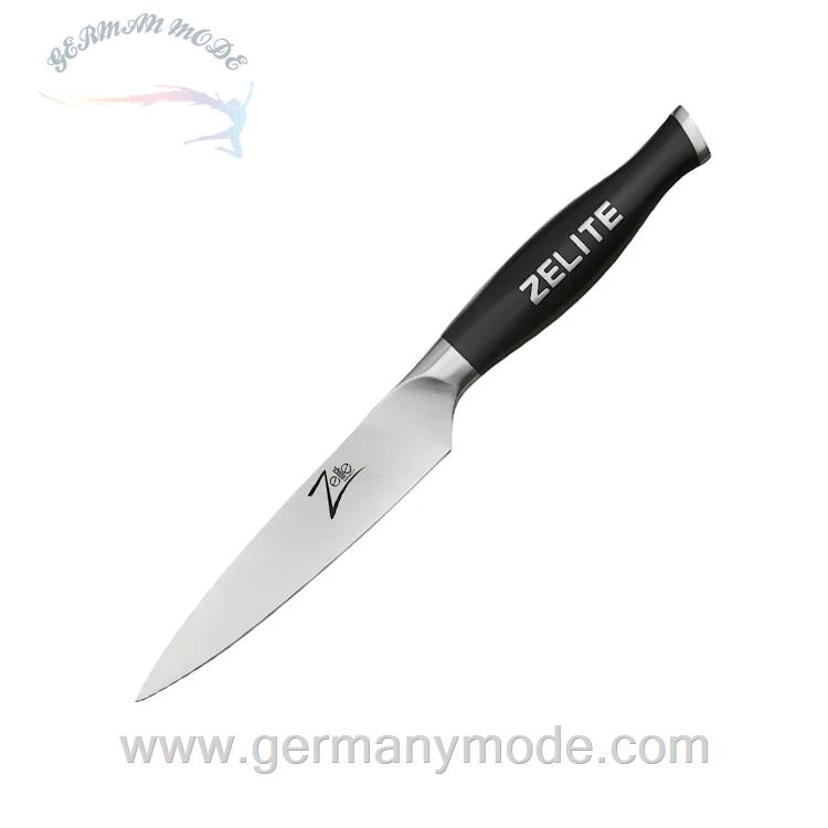 چاقو آشپزخانه 24 سانتیمتری کلارشتاین آلمان Klarstein Comfort Pro Serie 5 Allzweckmesser Messer Schwarz