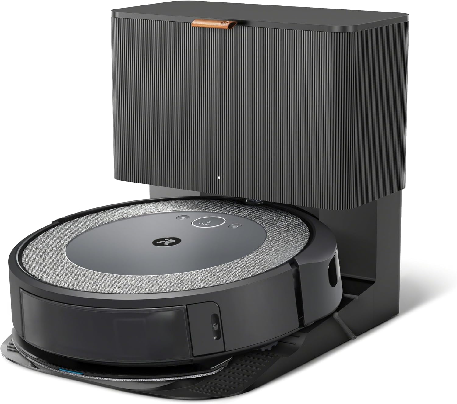 جارو رباتیک آی ربات آمریکا hv, iRobot Roomba Combo i5+ Self-Emptying Robot Vacuum and Mop - Clean by Room with Smart Mapping، تا 60 روز خود را خالی می کند، با Alexa کار می کند، سیستم عامل تمیز کردن شخصی، ایده آل برای موهای حیوانات خانگی