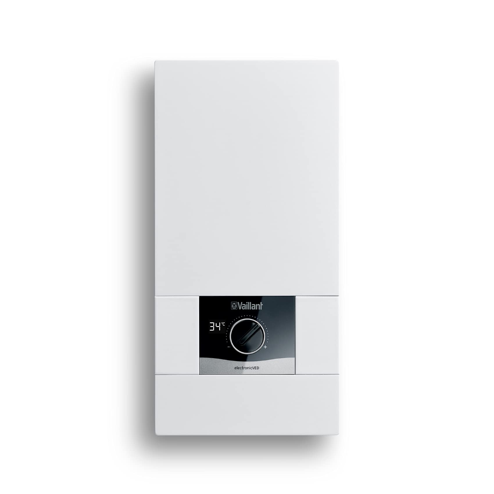 خرید از آمازون - آبگرمکن فوری الکترونیکی Vaillant، VED E 27/8، مقاوم در برابر فشار، 27 کیلو وات، 400 ولت، دمای خروجی دقیق، بی نهایت قابل تنظیم، نمایشگر دیجیتال، 0010023780، [کلاس انرژی A] 27 کیلو وات تک