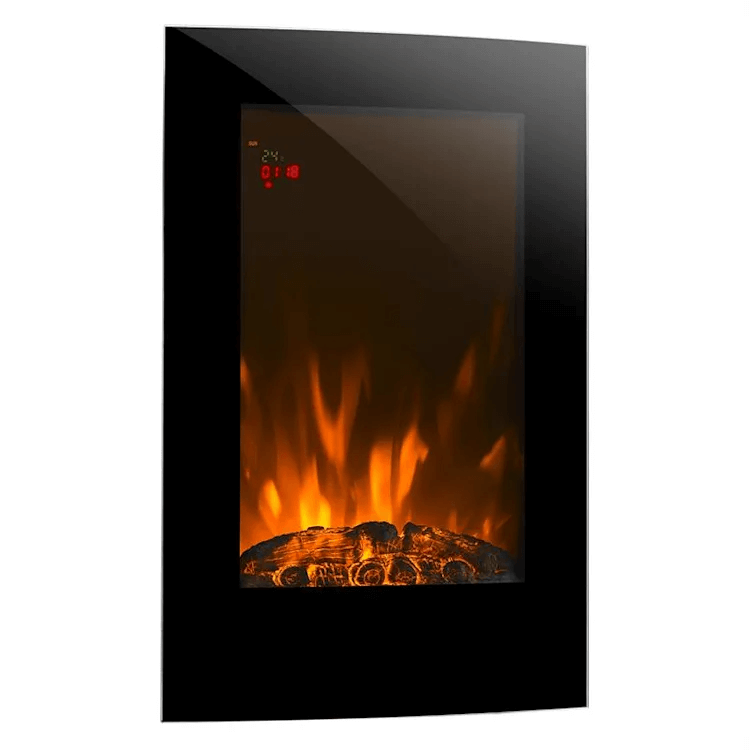 شومینه برقی کلارشتاین آلمان Klarstein Lausanne Vertical Elektrischer Kamin Schwarz