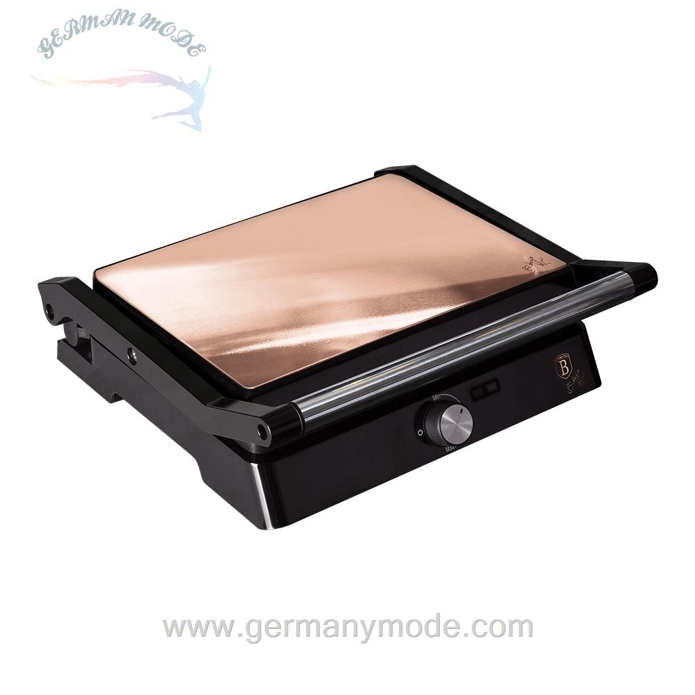 کباب پز برقی برلینگر هاوس مجارستان BERLINGER HAUS ELECTRIC GRILL BH/9135 ROSE GOLD COLLECTION
