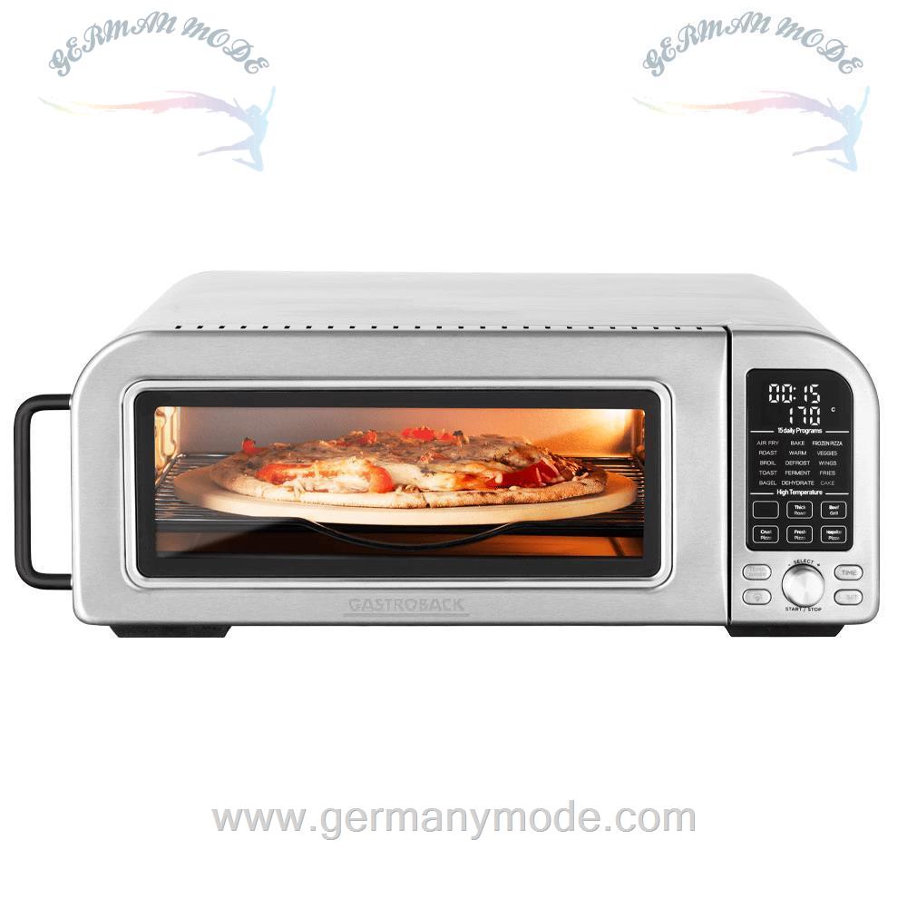 فر پیتزا سرخ کن گریل 18 لیتری گاستروبک آلمان GASTROBACK DESIGN HEISSLUFTOFEN PIZZA PROFESSIONAL Artikel-Nr.: 42816