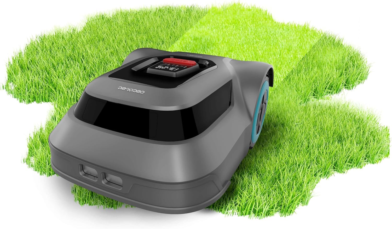 چمن‌ زن رباتیک سکوتک اسپانیا Cecotec Conga Grasshopper 500 Map Connected برش کنترل‌شده، حداکثر شیب ۴۵٪، تنظیم‌کننده تیغه، حسگر باران  برای مساحت ۵۰۰ متر مربع