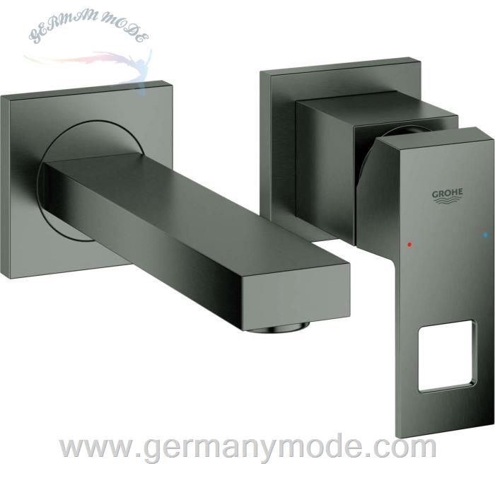 شیر مخلوط توکار گروهه آلمان GROHE Eurocube 19895 hard graphite gebürstet 19895AL0