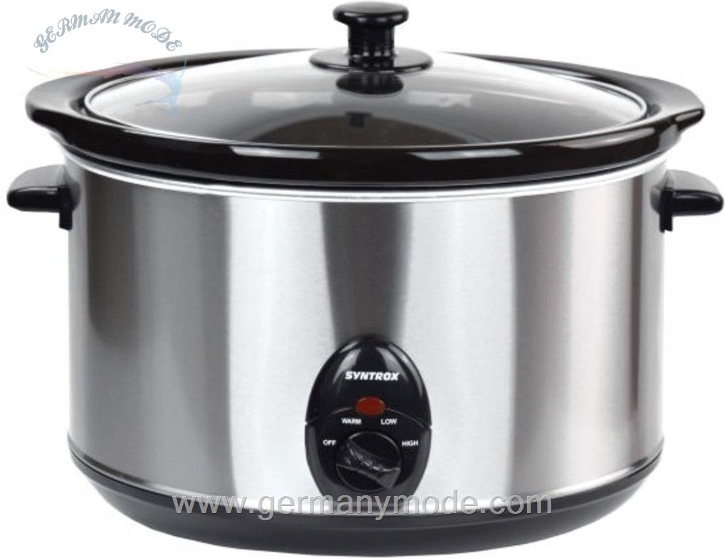 آرام پز 5.6 لیتری سینتروکس آلمان Syntrox Germany Slow Chef SC 560M Deli