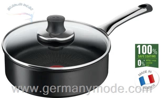 ماهیتابه 24 سانت با درب تفال فرانسه Tefal On Schmorpfanne 24 cm (G25932)