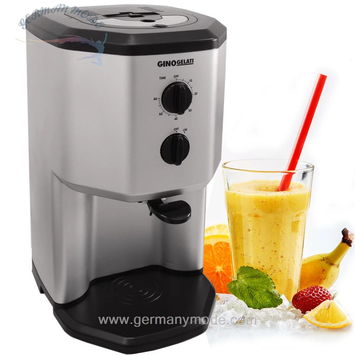 دستگاه میلک شیک خانگی کمپرسوردار 1 لیتری جینوجلاتی سینتروکس آلمان Syntrox Germany Milchshake Maschine Wurren A Ware