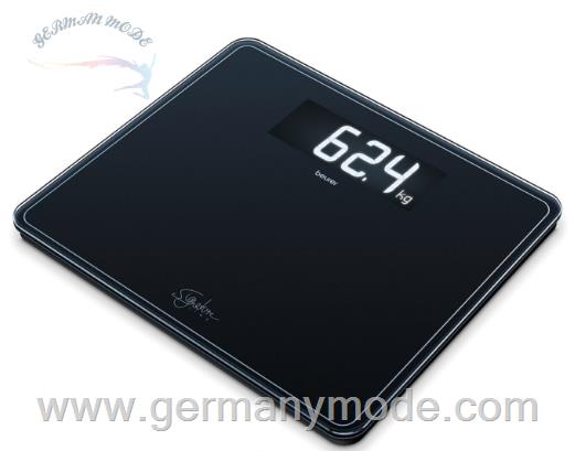ترازو شیشه ای بیورر آلمان Beurer Glaswaage GS 410 SignatureLine Black