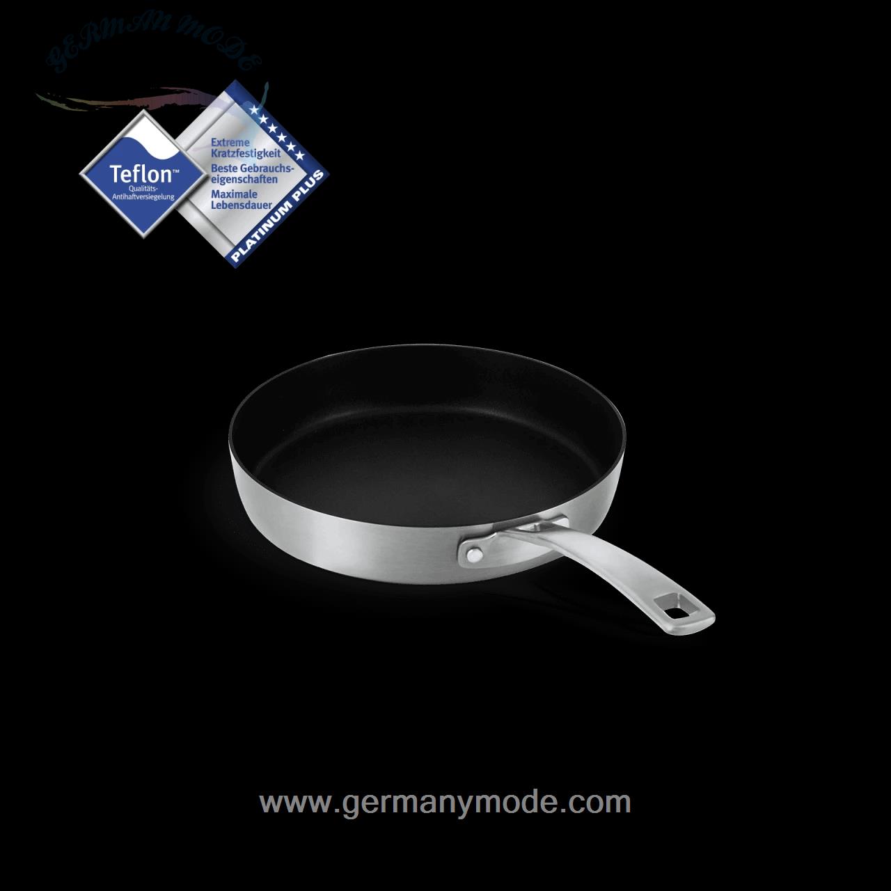 ماهیتابه استیل با روکش 24 سانتی متری اسپرینگلن آلمان Springlane Tims Edelstahl Bratpfanne, beschichtet 24 cm
