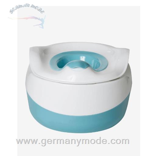 لگن کودک ورت فرانسه Vertbaudet Baby 3-in-1-Töpfchen - blau/weiß