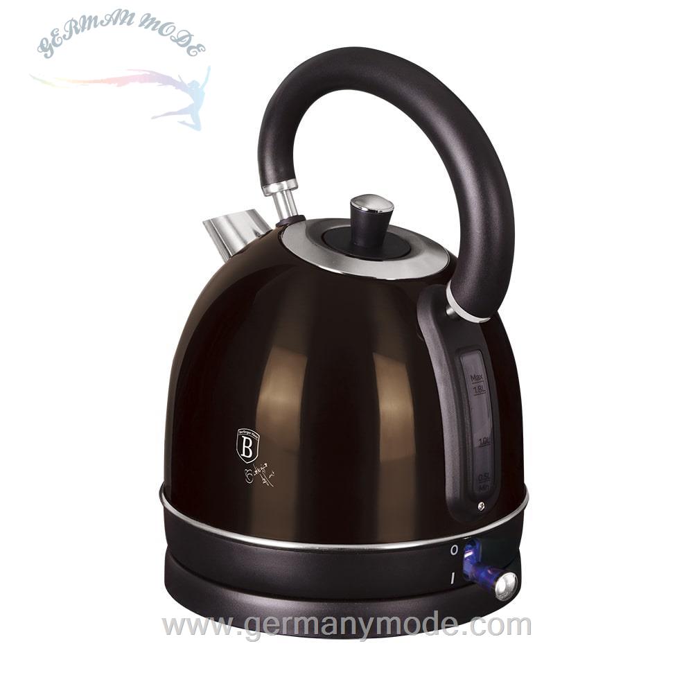 کتری برقی برلینگر هاوس مجارستان BERLINGER HAUS ELECTRIC KETTLE BH/9337 SHINY BLACK COLLECTION