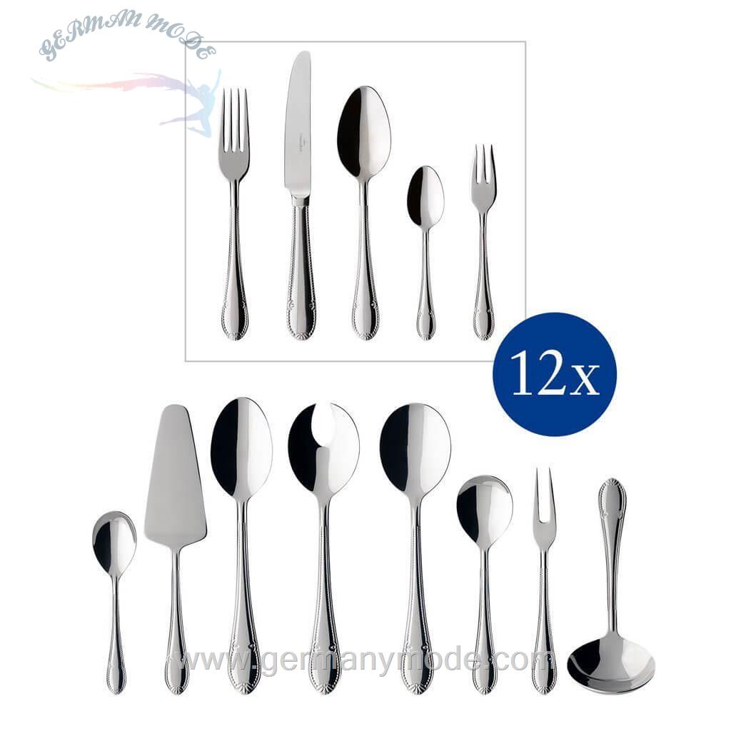سرویس قاشق چنگال 68 پارچه ویلروی اند باخ آلمان Villeroy - Boch Mademoiselle Besteckset 68-teilig