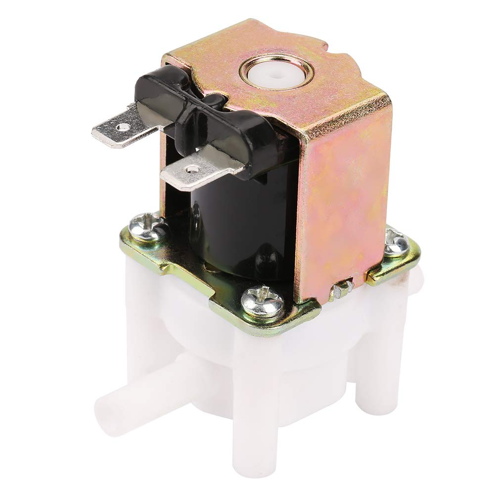 خرید از آمازون - شیر برقی Samfoxy-Samfox 12v NC شیر برقی شیر آب شیر برقی شیر برقی شیر ورودی آب برای دستگاه آب خالص