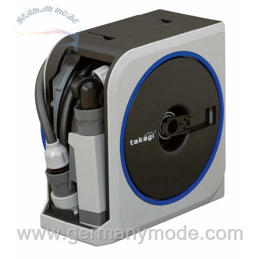 قرقره شیلنگ جمع کن و شیلنگ 10 متری تاکاجی Takagi Schlauchtrommel Mini-Box 10 m ( RM1110GYEX1)