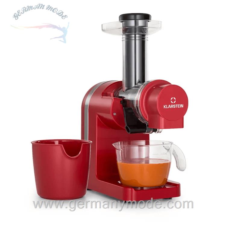 آبمیوه گیری کلارشتاین آلمان Klarstein Bella Elegance Saftpresse Entsafter 200 watt Rot