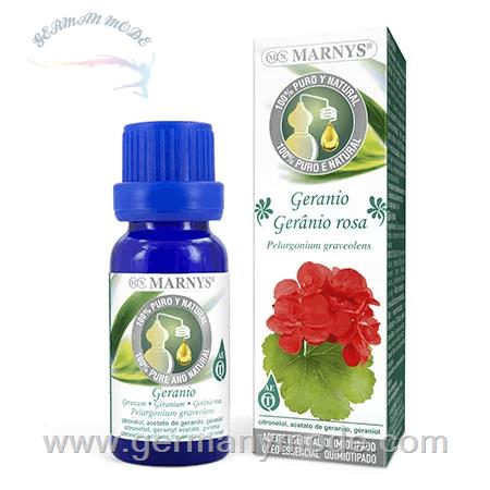 روغن اسنشیال اسانس شمعدانی گل سرخ مارنیس اسپانیا MARNYS Geranium Essential Oil AA035