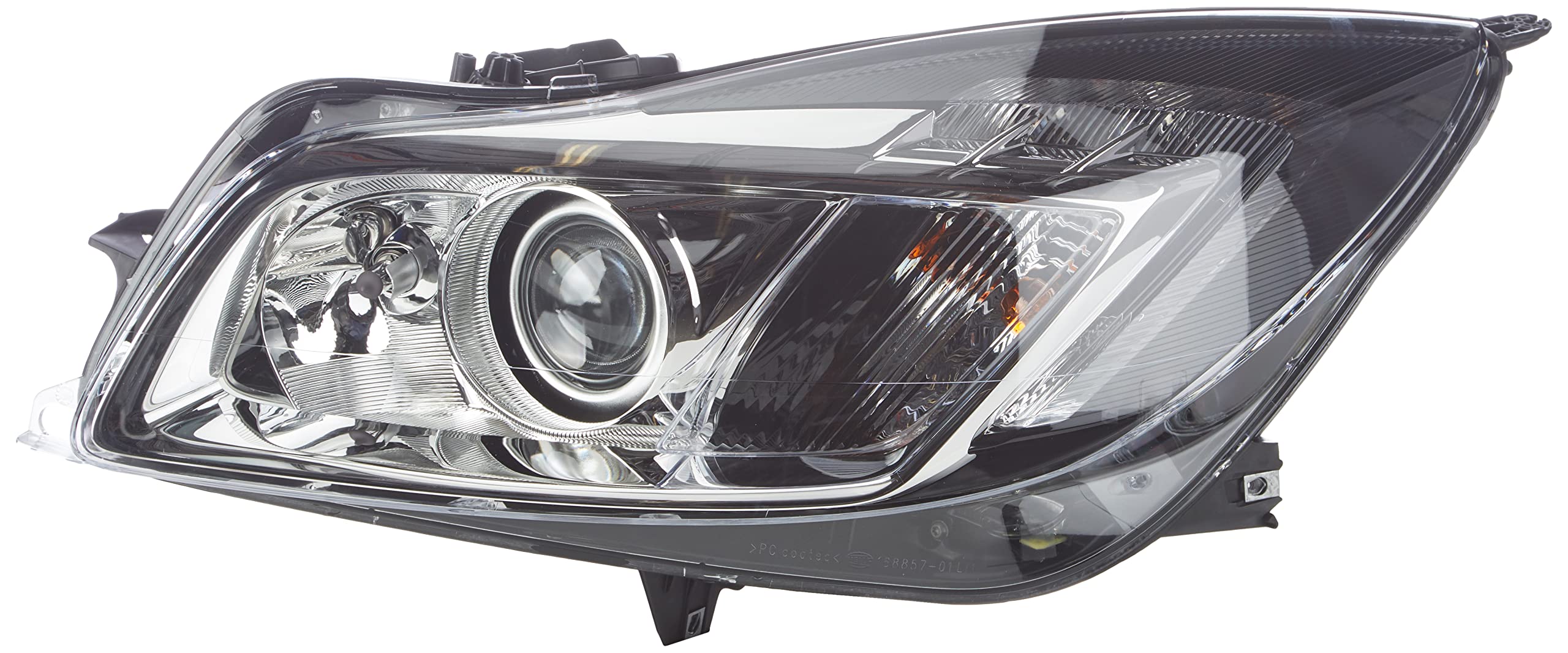چراغ جلو خودرو HELLA 1ZT 009 631-311 Bi-Xenon - از جمله برای Opel Insignia A Sports Tourer (G09) - CCC/ECE - برای تردد در سمت راست - چپ، مشکی، تک تک چپ شفاف
