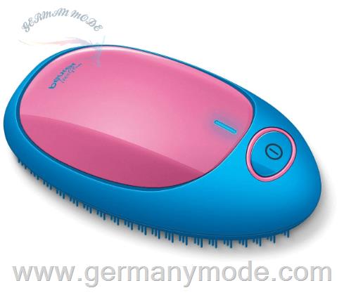 برس شارژی صاف کننده مو بیورر آلمان Beurer Ionen Haarbürste HT 10 Blue