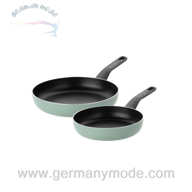 ست ماهیتابه 2 پارچه برگهف بلژیک Berghoff 2er Set Bratpfanne Sage - Leo
